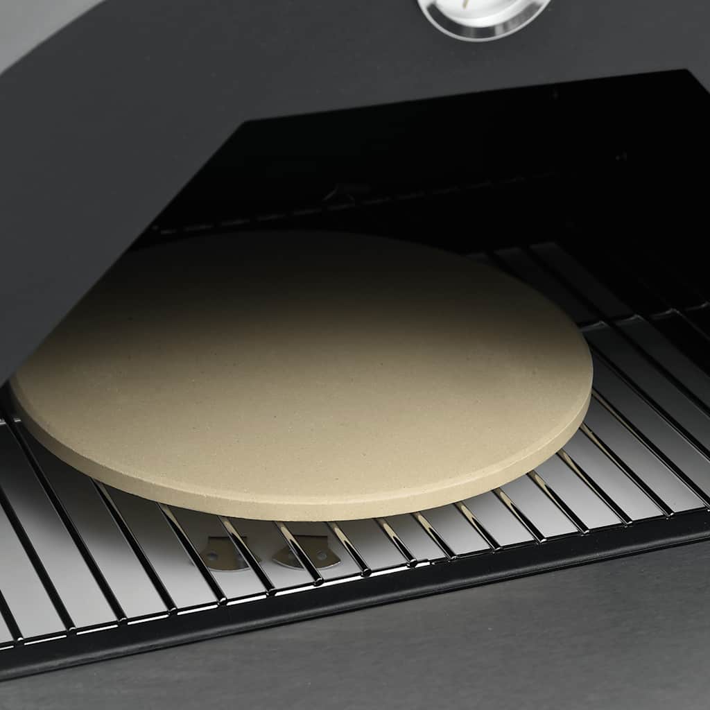 vidaXL Ogrodowy piec do pizzy, grill, wędzarnia, 3-w-1, czarny