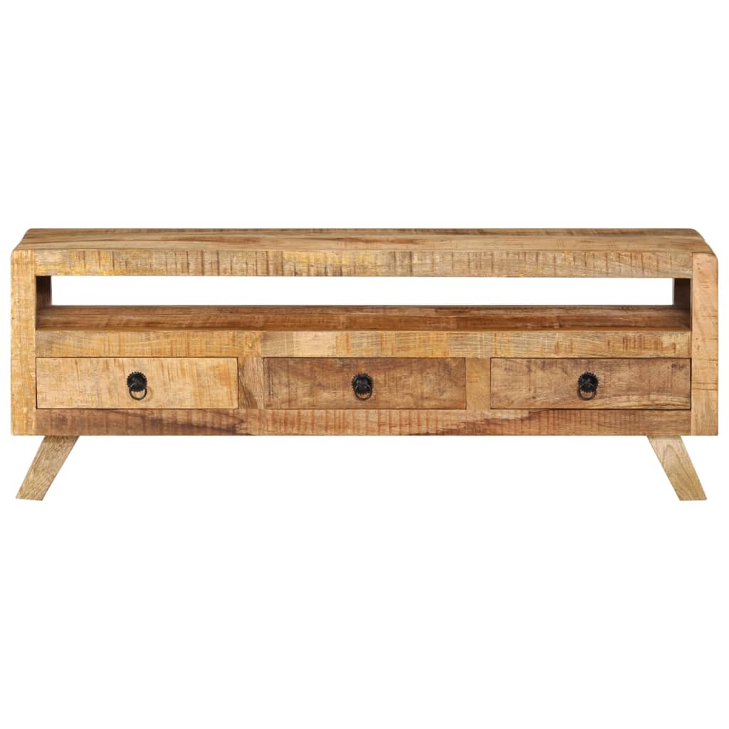 vidaXL Szafka pod telewizor, 110x30x40 cm, lite drewno mango