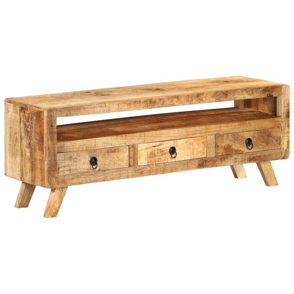 vidaXL Szafka pod telewizor, 110x30x40 cm, lite drewno mango