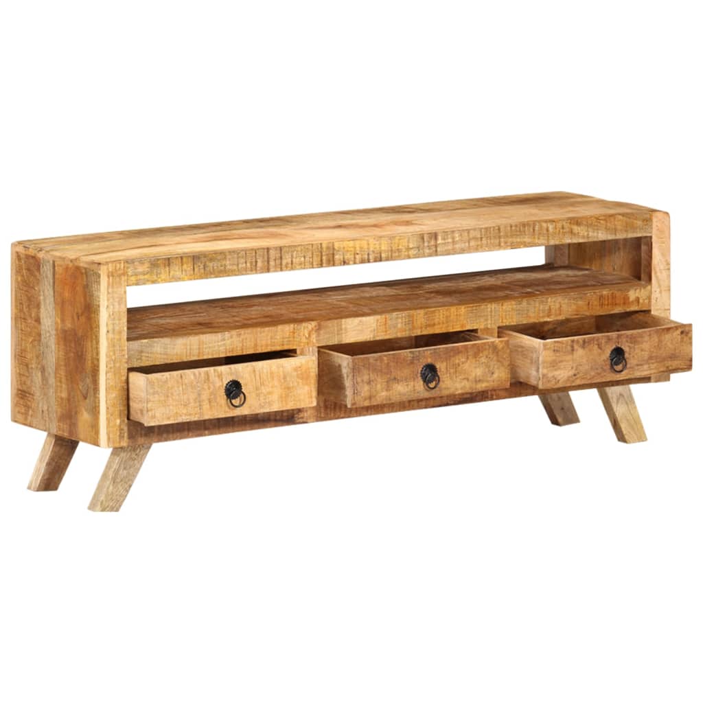 vidaXL Szafka pod telewizor, 110x30x40 cm, lite drewno mango
