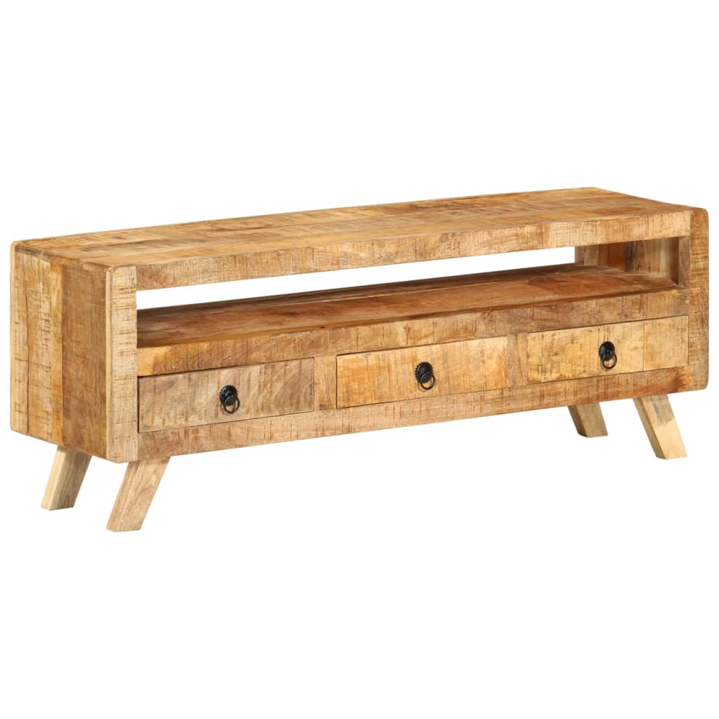 vidaXL Szafka pod telewizor, 110x30x40 cm, lite drewno mango