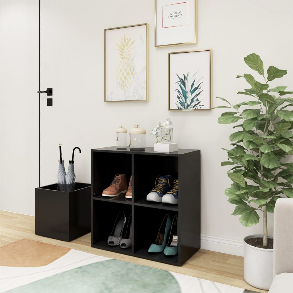 vidaXL Szafka na buty, szara, 105x35,5x70 cm, materiał drewnopochodny
