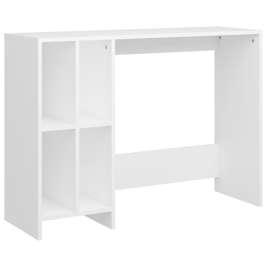 vidaXL Biurko pod laptopa białe 102,5x35x75 cm materiał drewnopochodny
