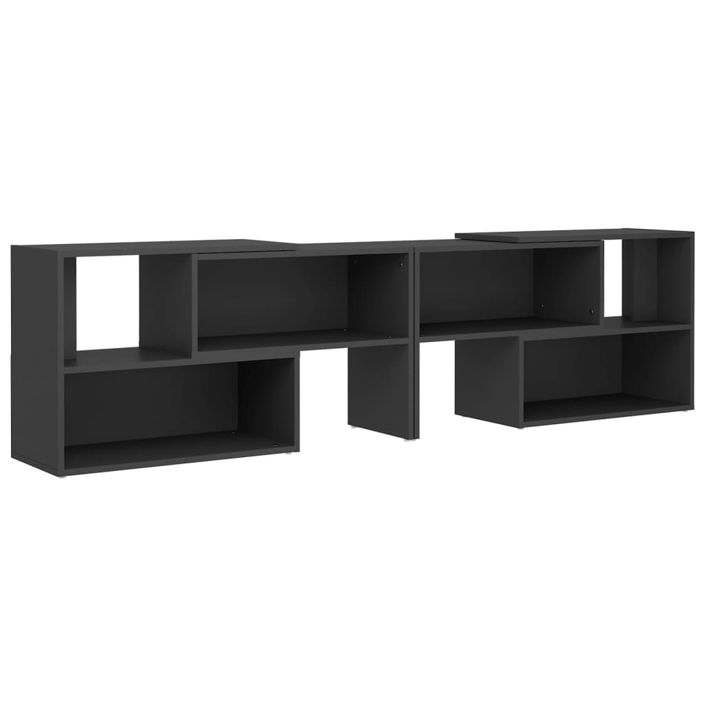 vidaXL Szafka pod TV, szara, 149x30x52 cm, materiał drewnopochodny