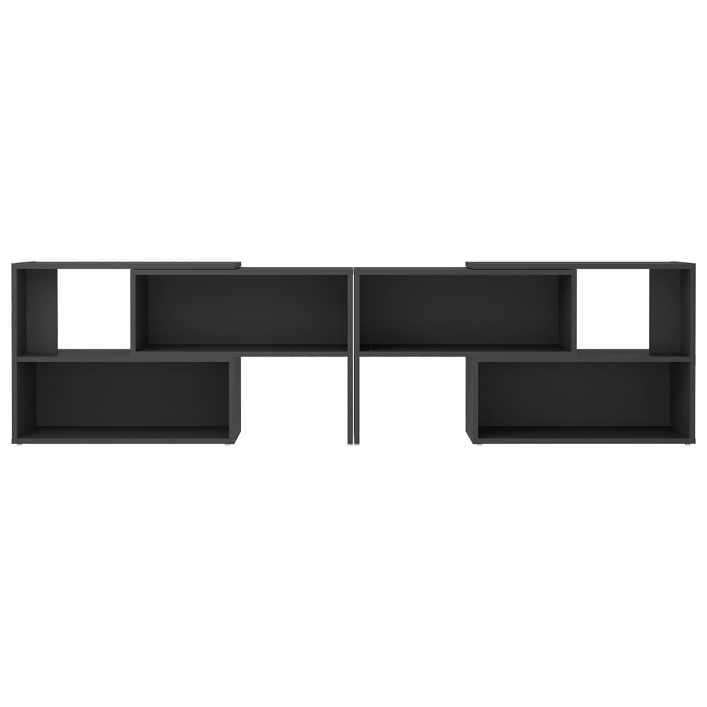 vidaXL Szafka pod TV, szara, 149x30x52 cm, materiał drewnopochodny
