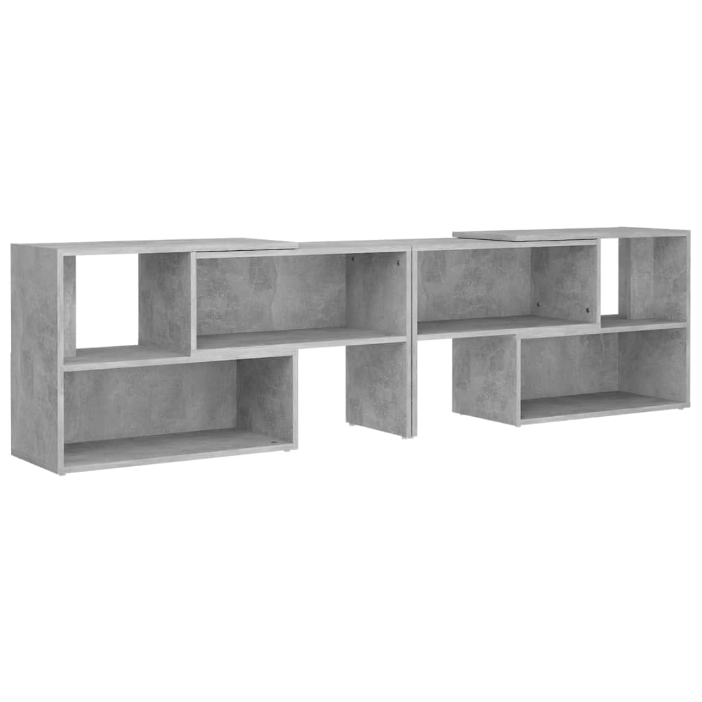 vidaXL Szafka pod TV, szarość betonu, 149x30x52 cm