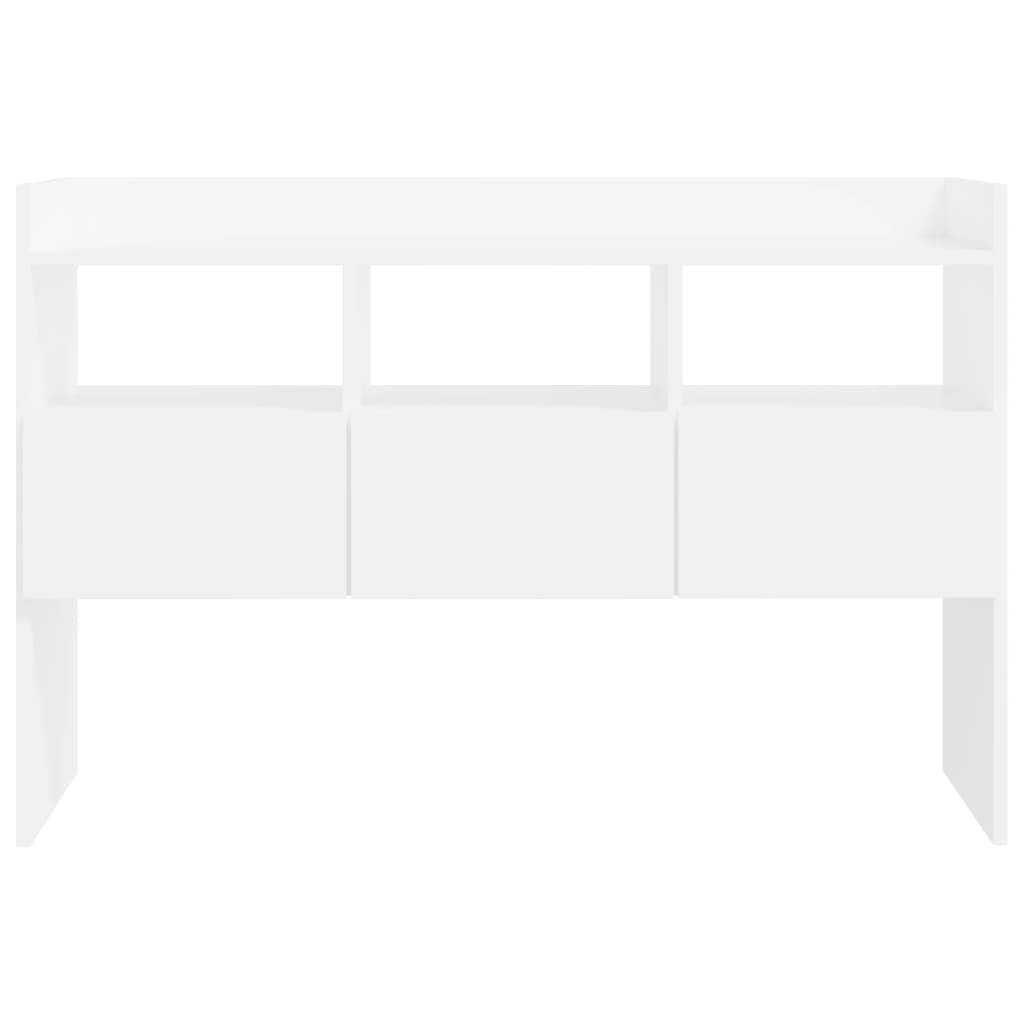 vidaXL Szafka, biała, 105x30x70 cm, materiał drewnopochodny