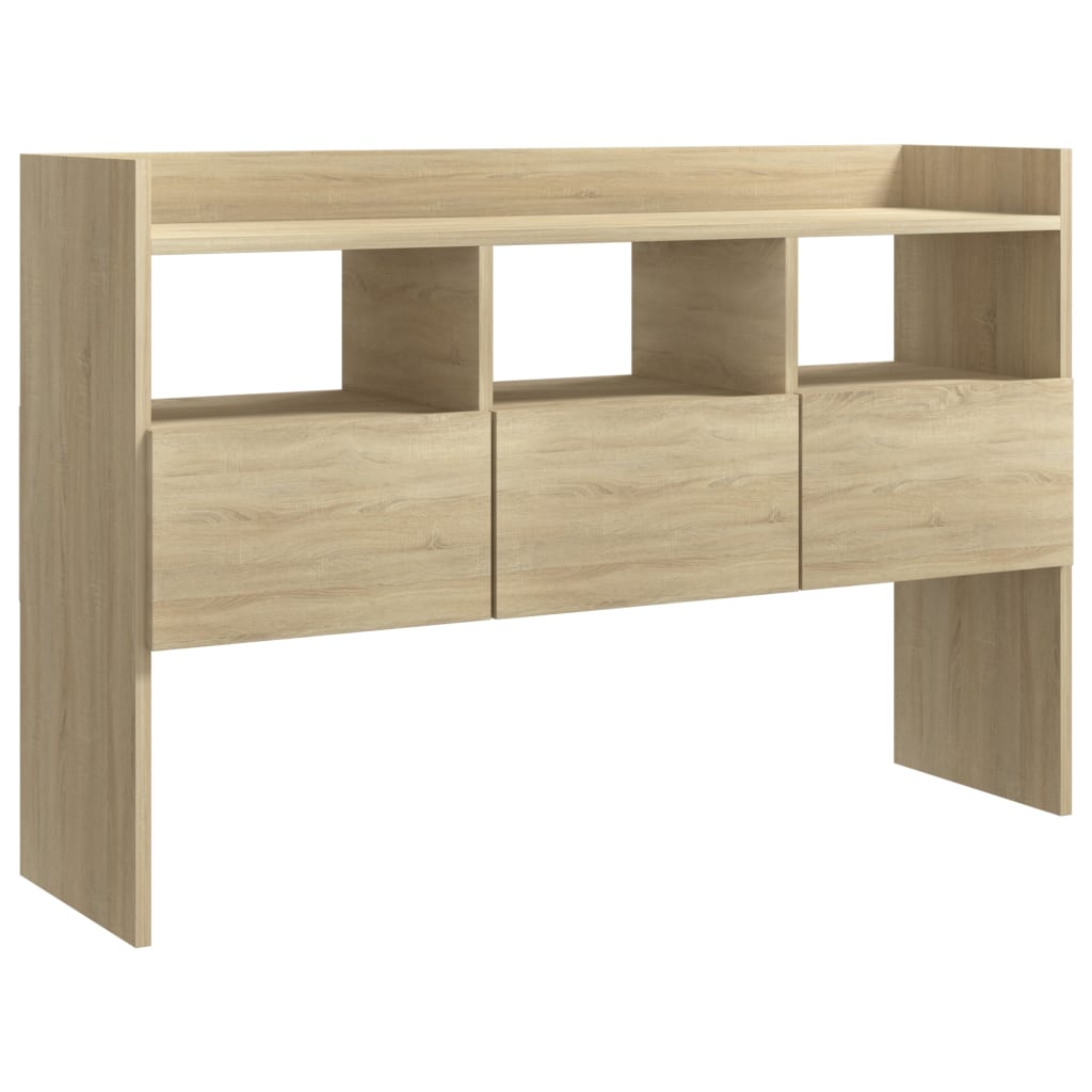 vidaXL Szafka, dąb sonoma, 105x30x70 cm, materiał drewnopochodny