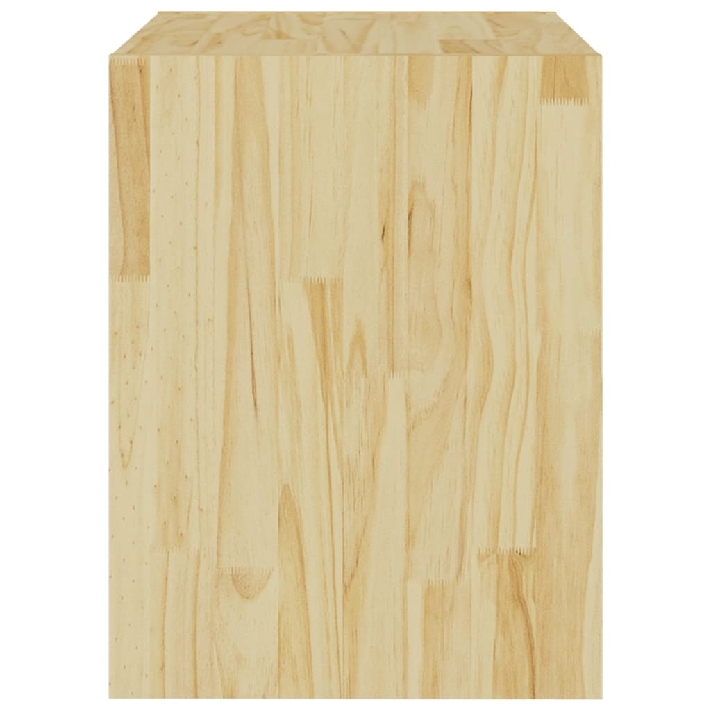 vidaXL Szafki nocne, 2 szt., 40x30,5x40 cm, lite drewno sosnowe