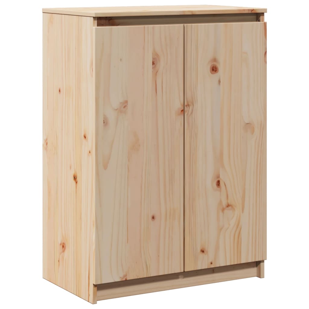 vidaXL Szafka, 60x36x84 cm, lite drewno sosnowe