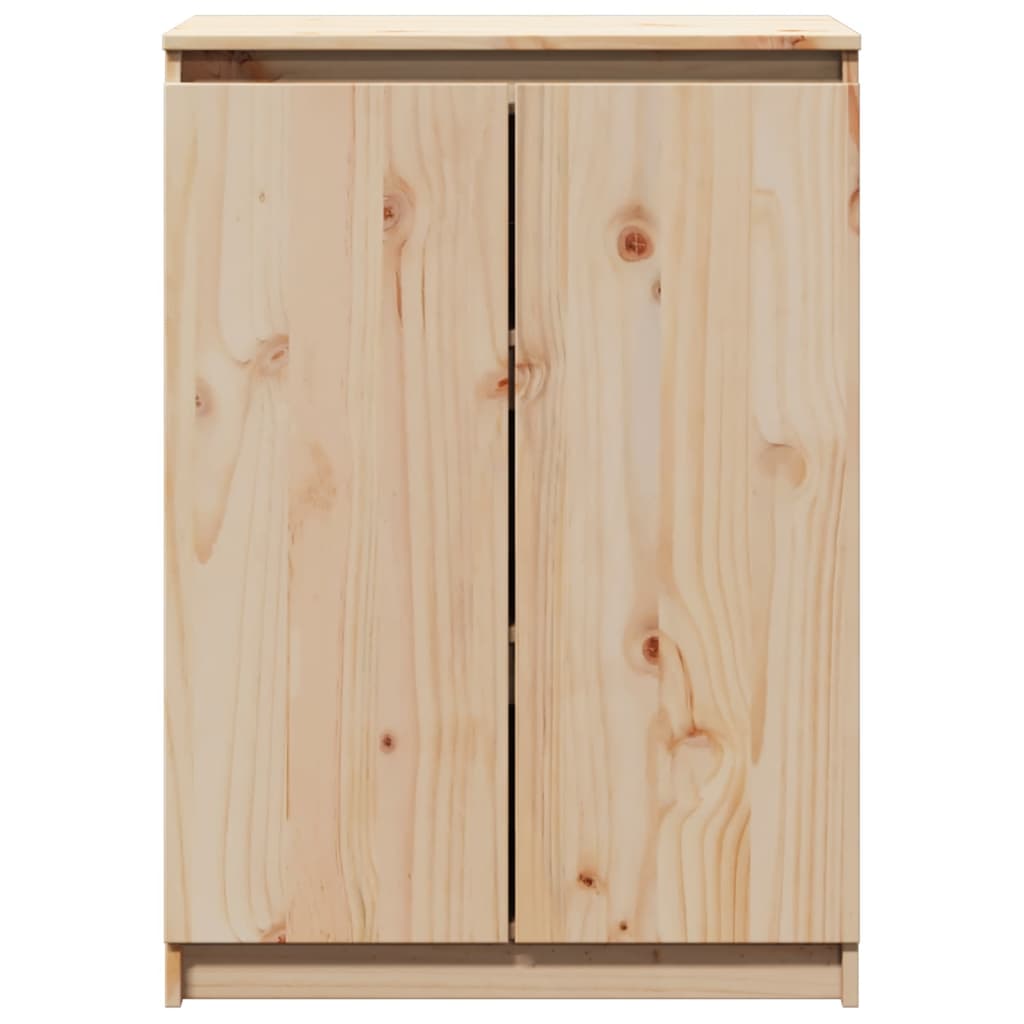vidaXL Szafka, 60x36x84 cm, lite drewno sosnowe