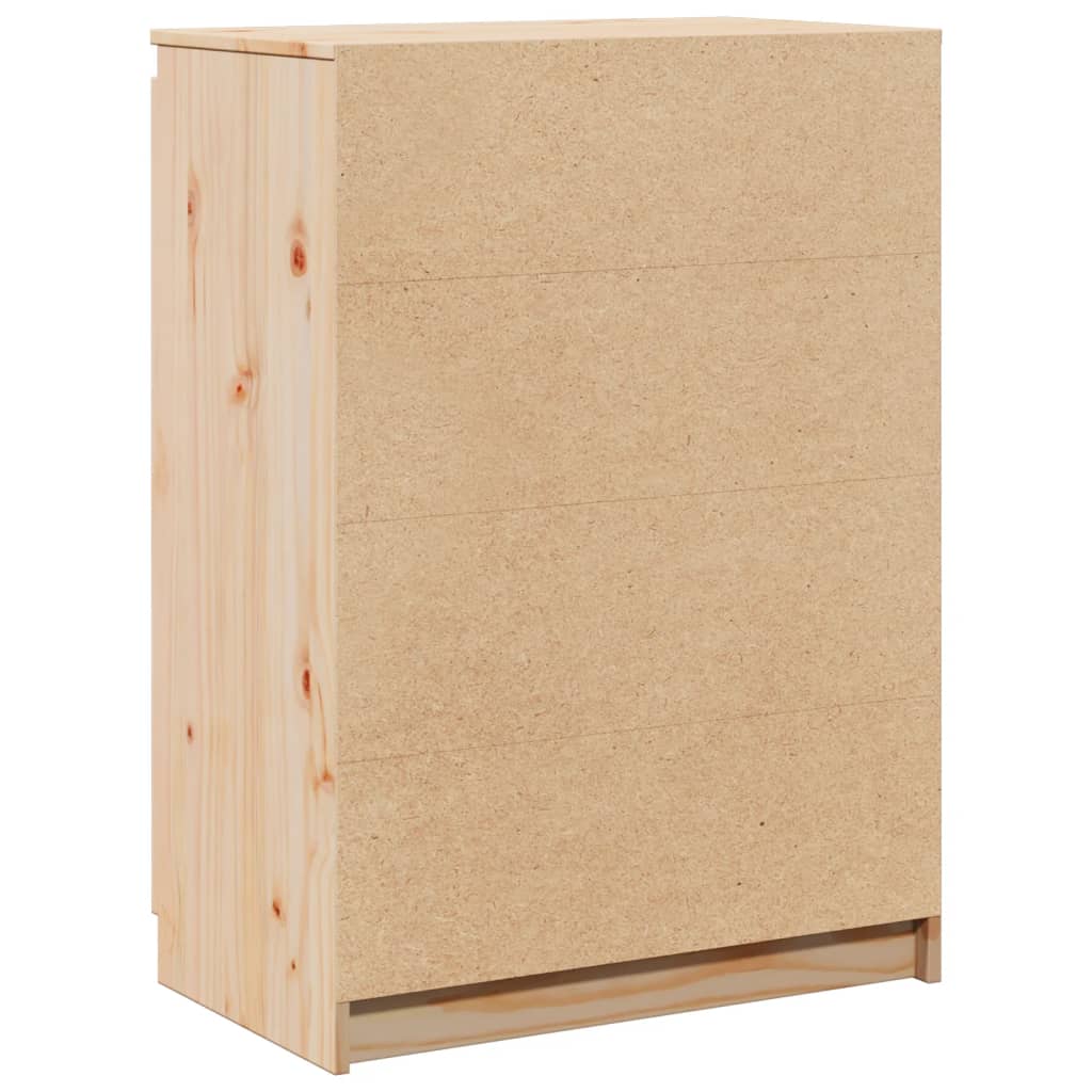 vidaXL Szafka, 60x36x84 cm, lite drewno sosnowe