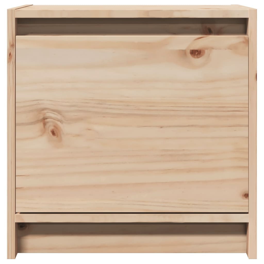 vidaXL Szafka nocna, 40x30,5x40 cm, lite drewno sosnowe