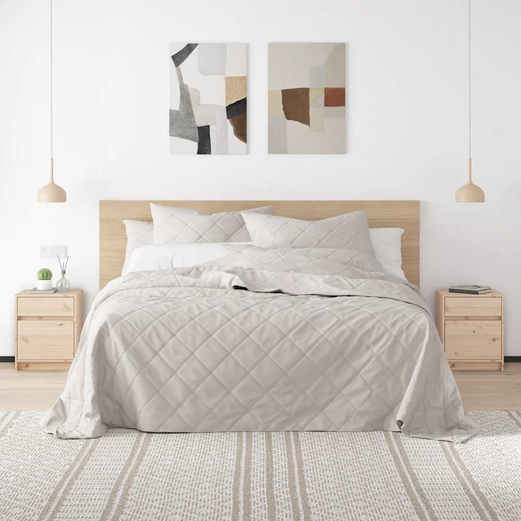vidaXL Szafka nocna, 40x31x50 cm, lite drewno sosnowe