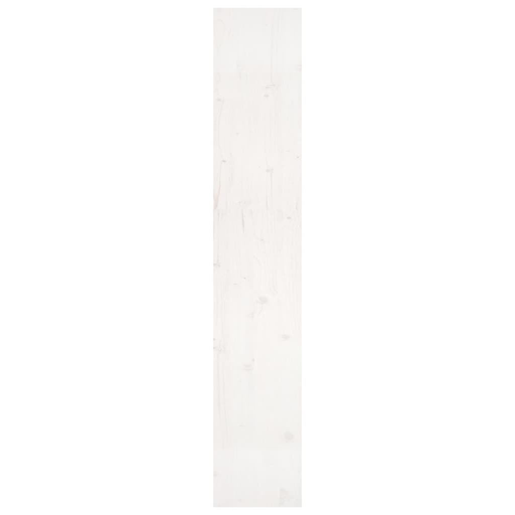 vidaXL Regał na książki/przegroda, biały, 80x30x167,4 cm, sosnowy