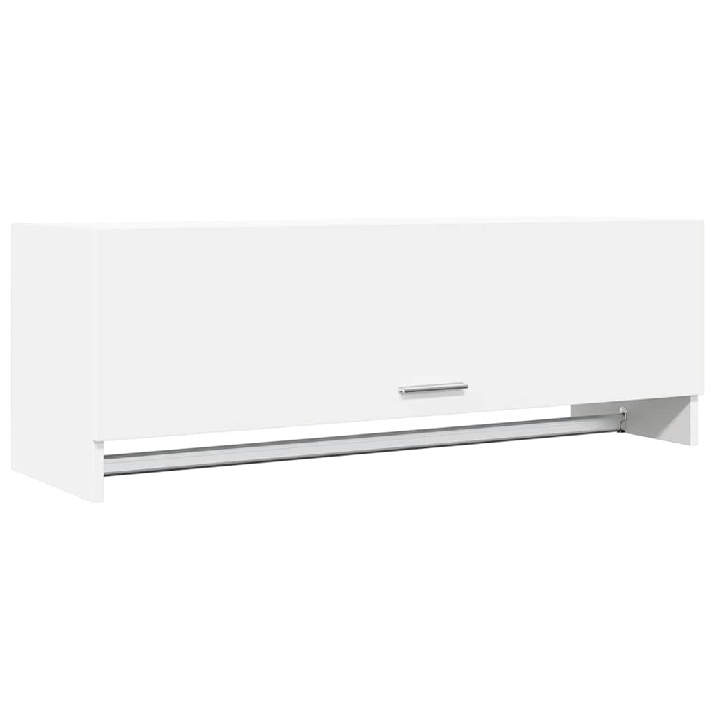 vidaXL Szafka, biała 100x32,5x35 cm, materiał drewnopochodny