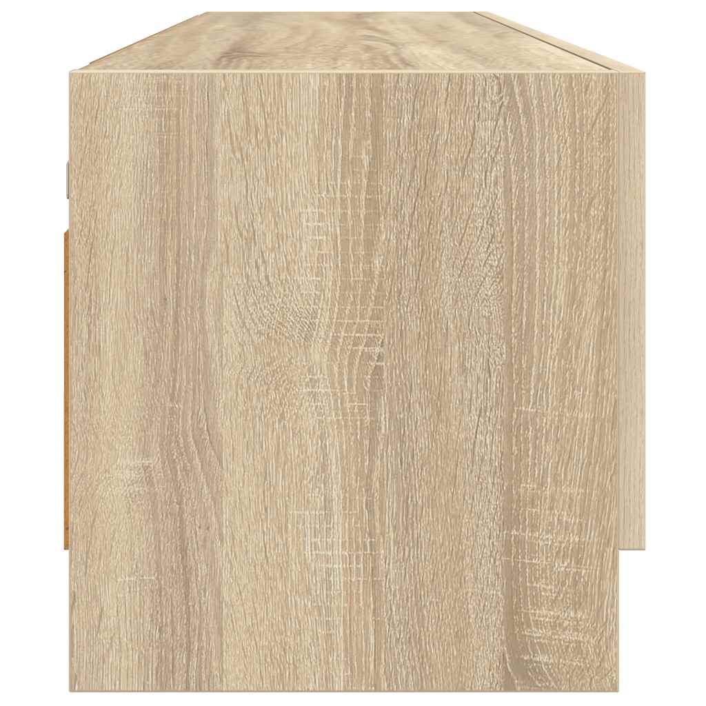 vidaXL Szafka, dąb sonoma, 100x32,5x35 cm, materiał drewnopochodny