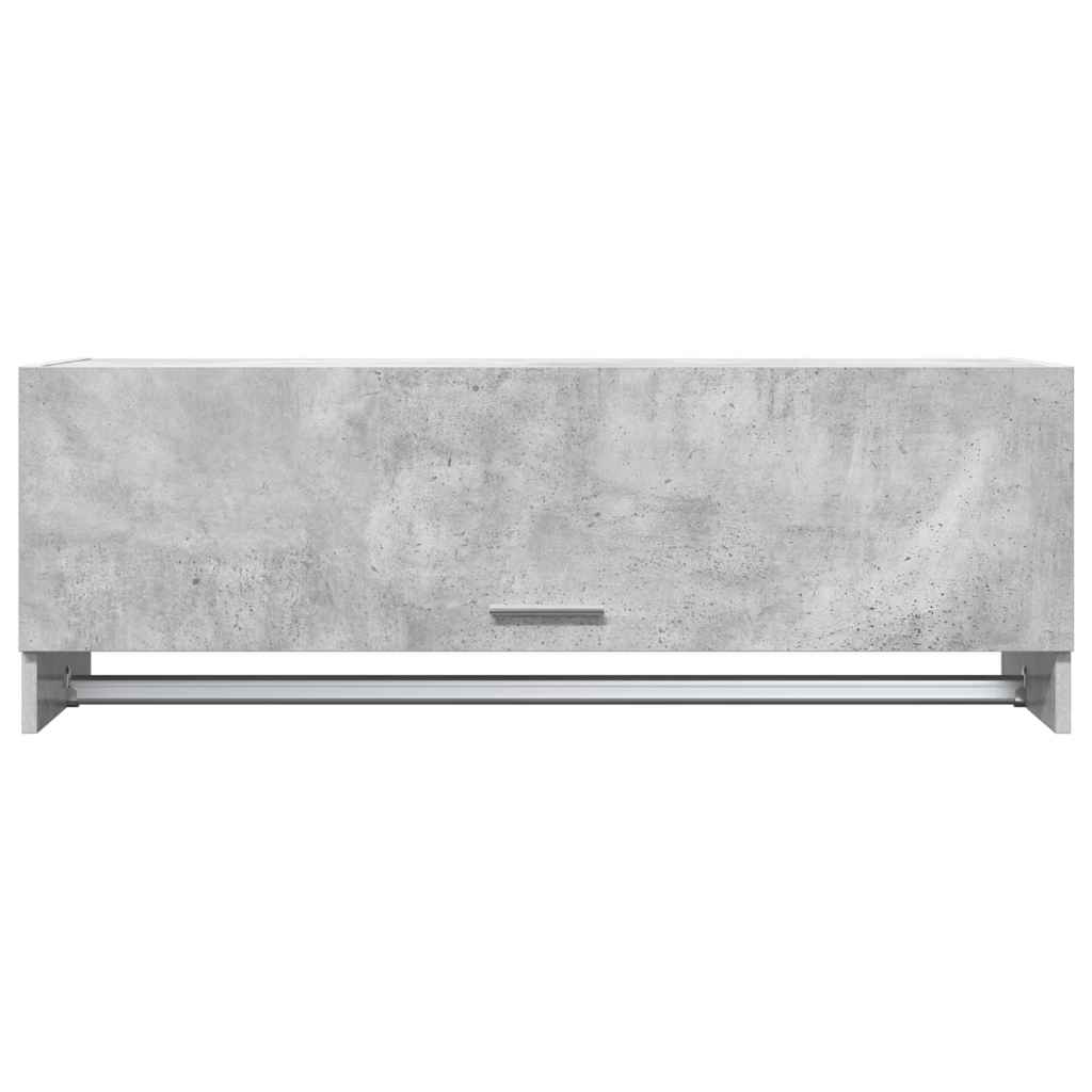 vidaXL Szafka, szarość betonu, 100x32,5x35 cm, materiał drewnopochodny