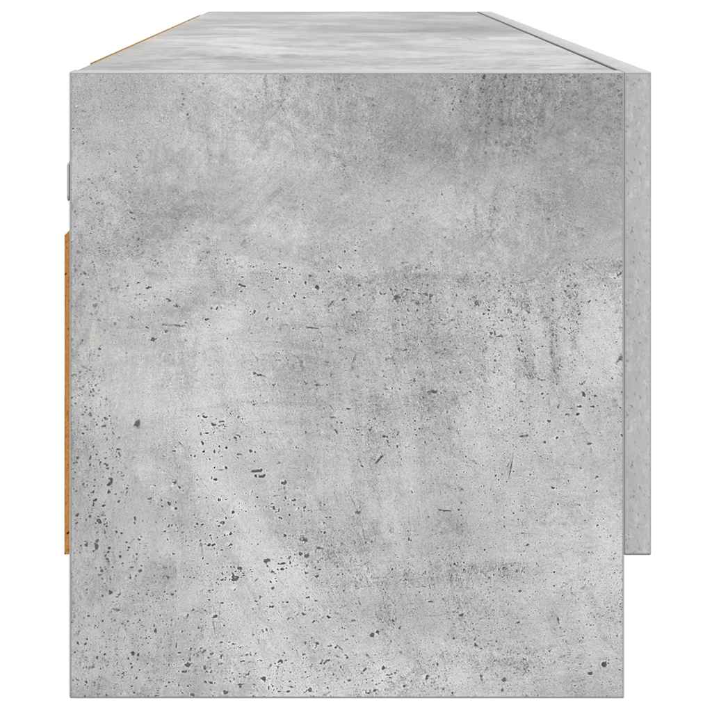vidaXL Szafka, szarość betonu, 100x32,5x35 cm, materiał drewnopochodny