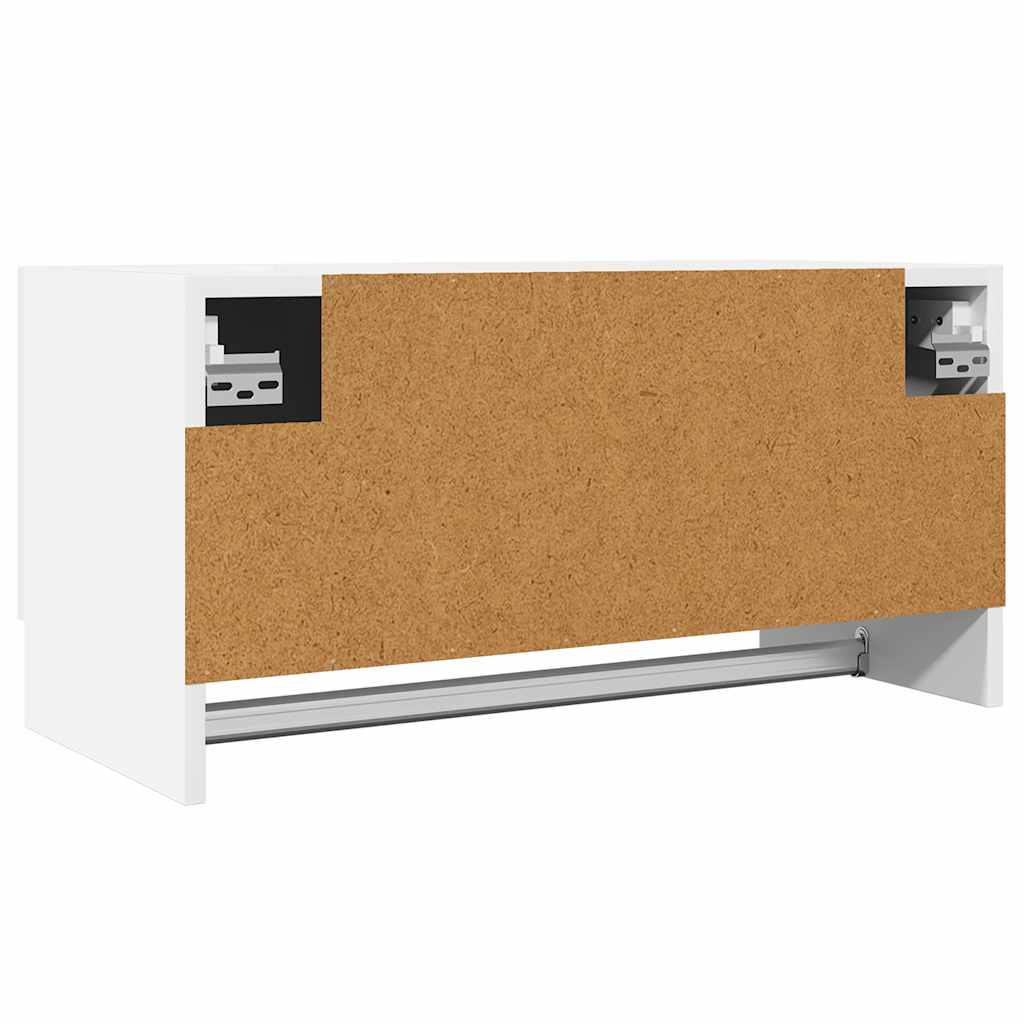 vidaXL Szafka, biała, 70x32,5x35 cm, materiał drewnopochodny
