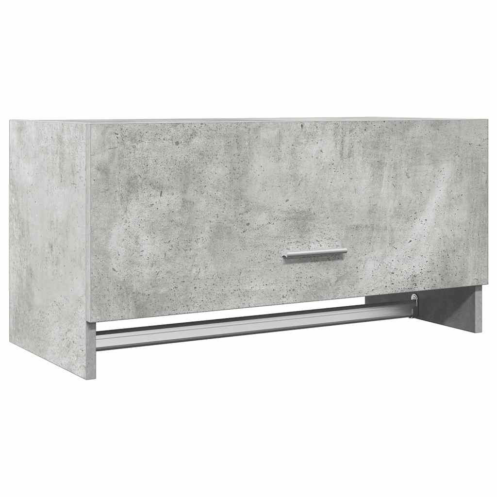 vidaXL Szafka, szarość betonu, 70x32,5x35 cm, materiał drewnopochodny