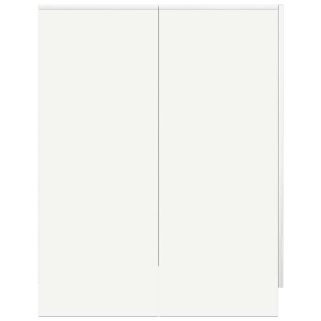 vidaXL Szafka na pralkę, biała, 71x71,5x91,5 cm