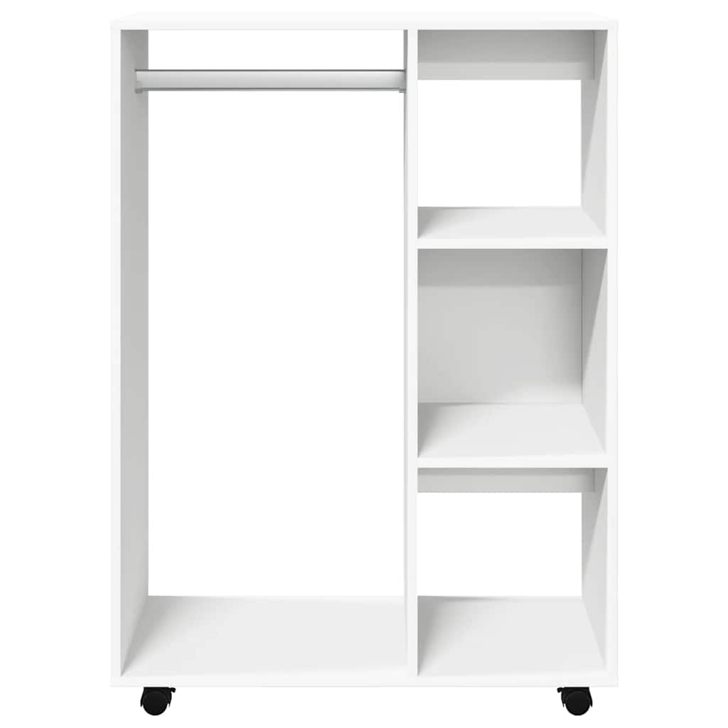 vidaXL Szafka, biała, 80x40x110 cm, materiał drewnopochodny