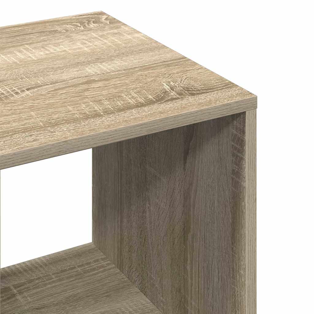 vidaXL Szafka, dąb sonoma, 80x40x110 cm, materiał drewnopochodny