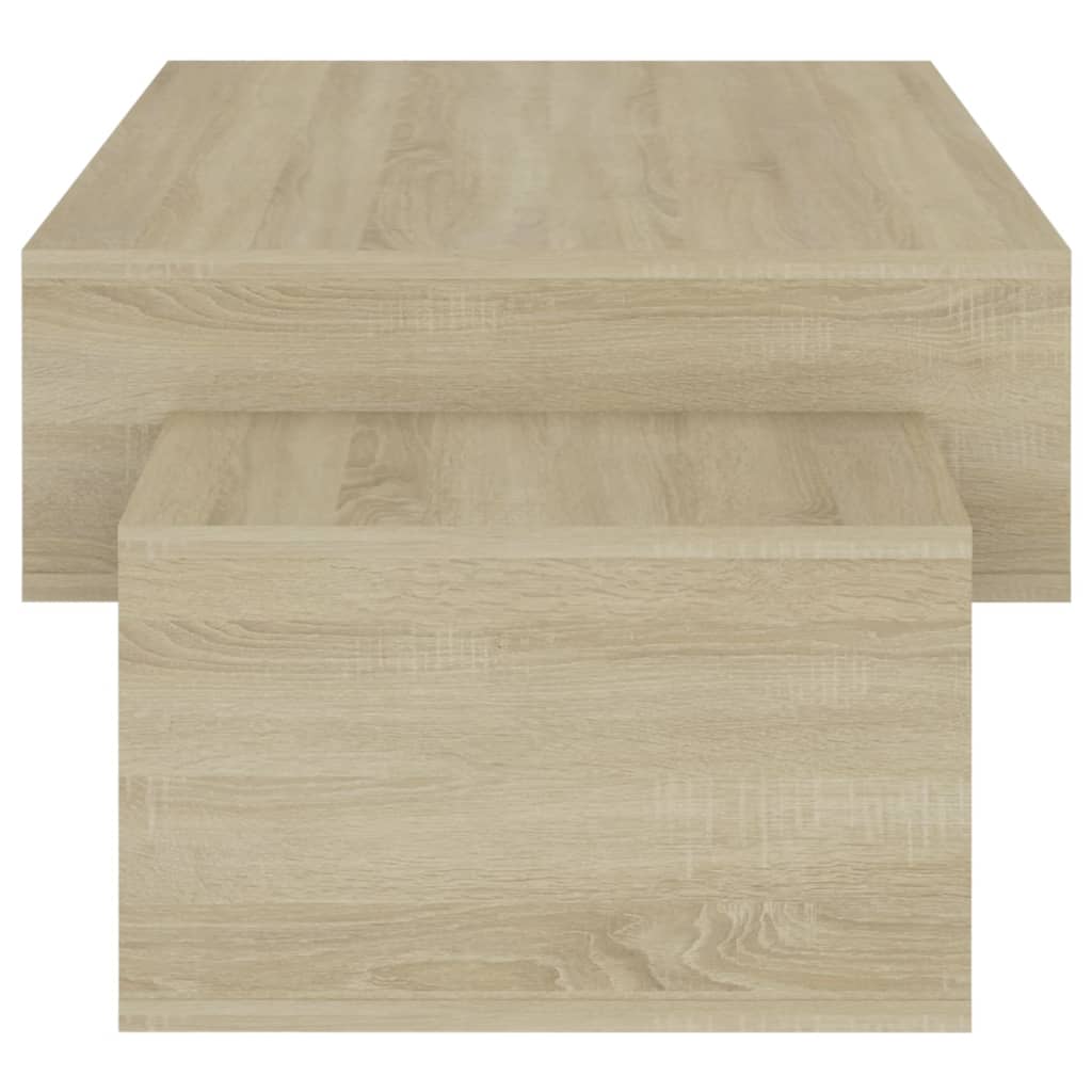 vidaXL Stolik kawowy, dąb sonoma, 105x55x32cm, materiał drewnopochodny