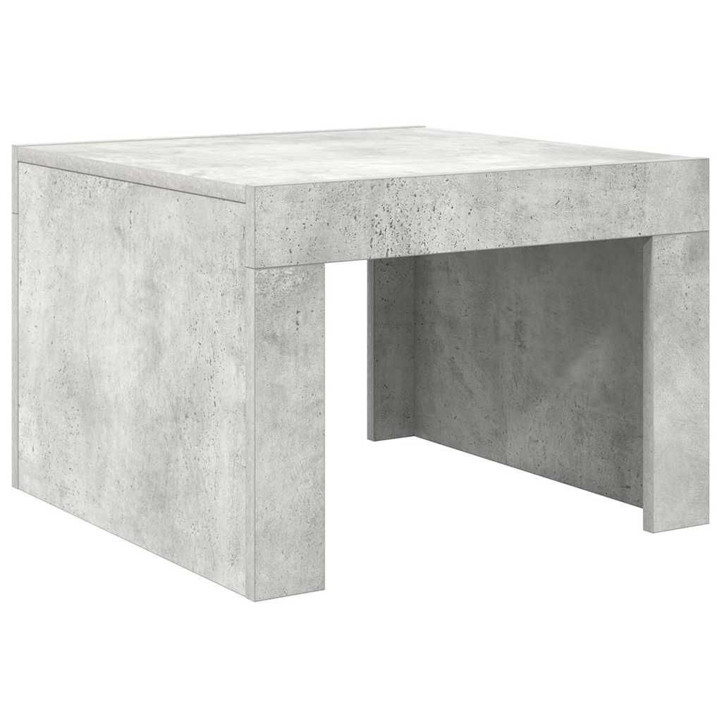 vidaXL Stolik kawowy, betonowy, 50x50x35 cm, materiał drewnopochodny