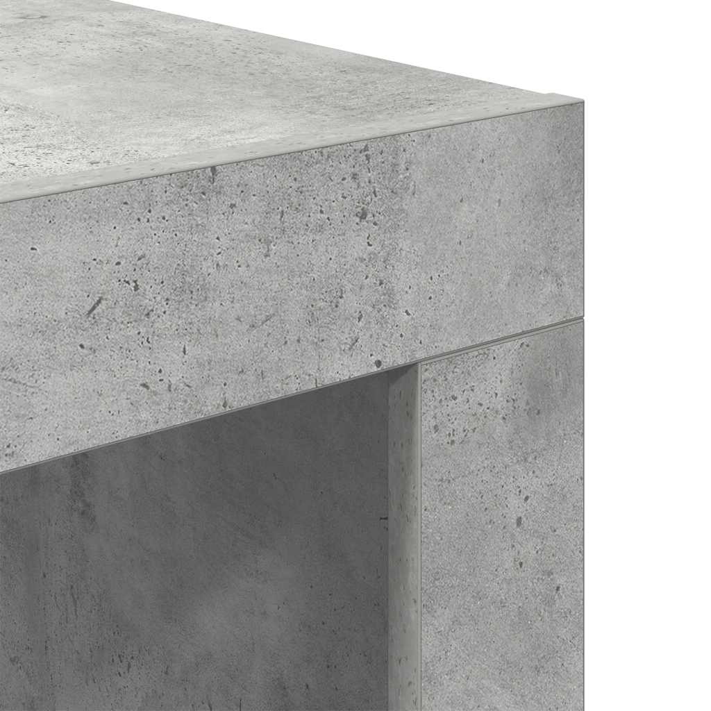 vidaXL Stolik kawowy, betonowy, 50x50x35 cm, materiał drewnopochodny