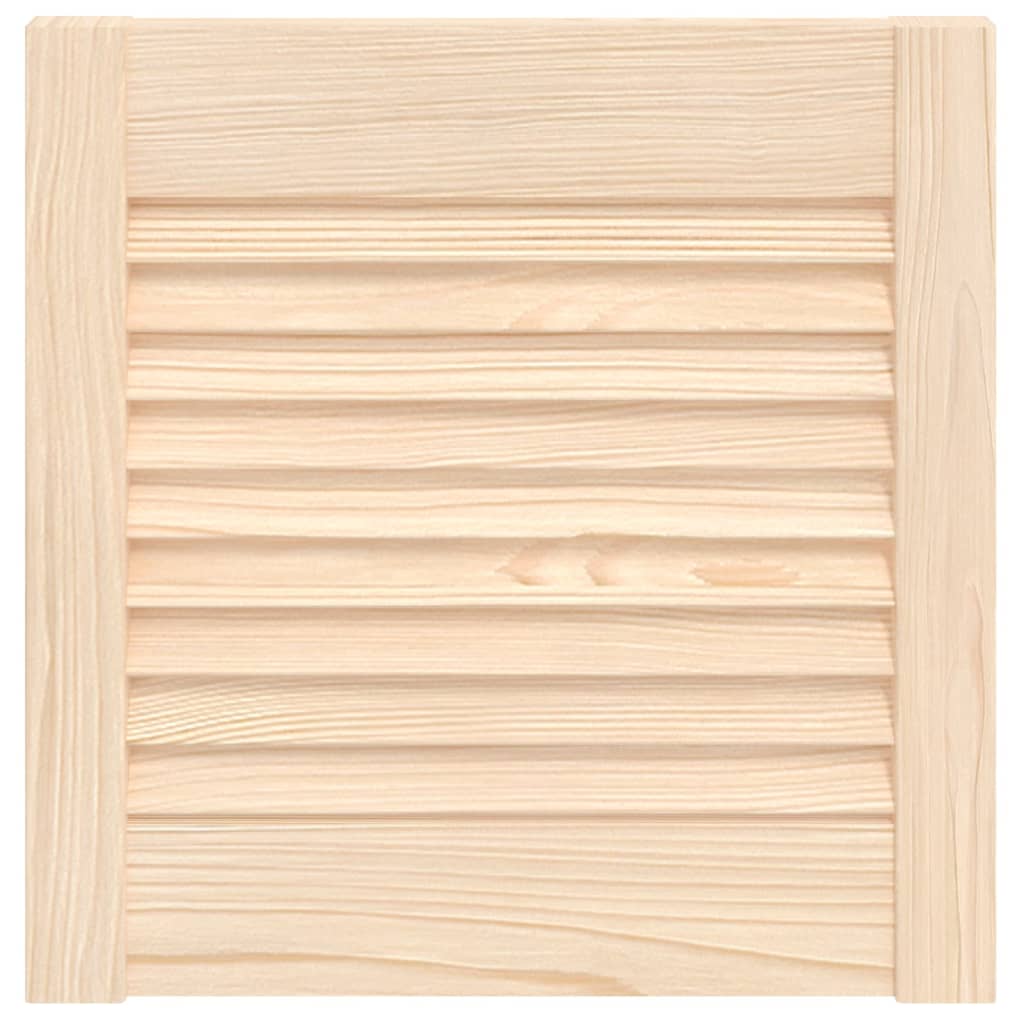 vidaXL Drzwi żaluzjowe do szafki, 39,5x39,4 cm, lite drewno sosnowe