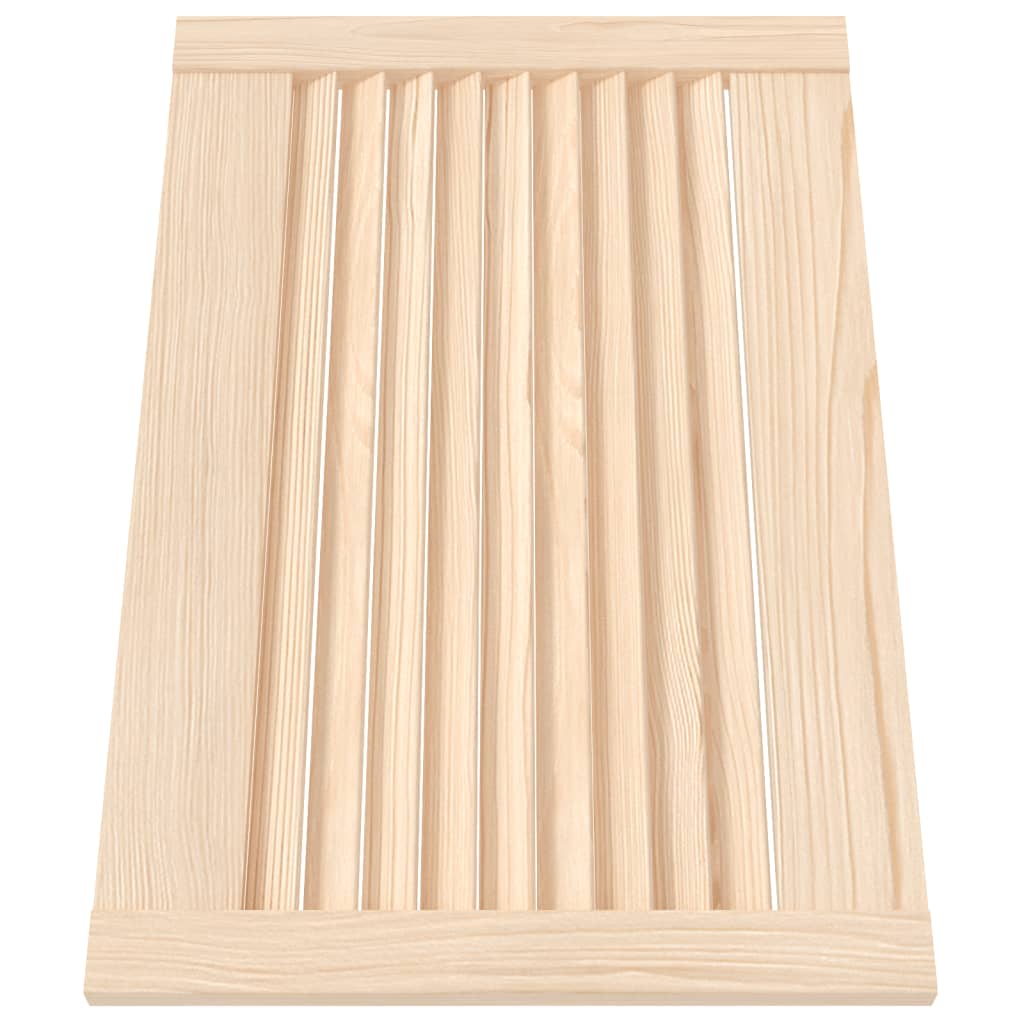 vidaXL Drzwi żaluzjowe do szafki, 39,5x59,4 cm, lite drewno sosnowe