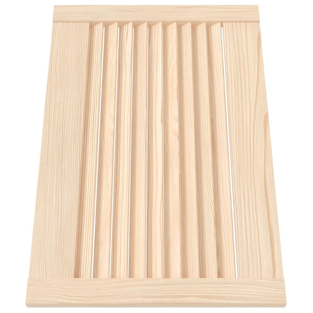 vidaXL Drzwi żaluzjowe do szafki, 4 szt., 39,5x59,4 cm, drewno sosnowe