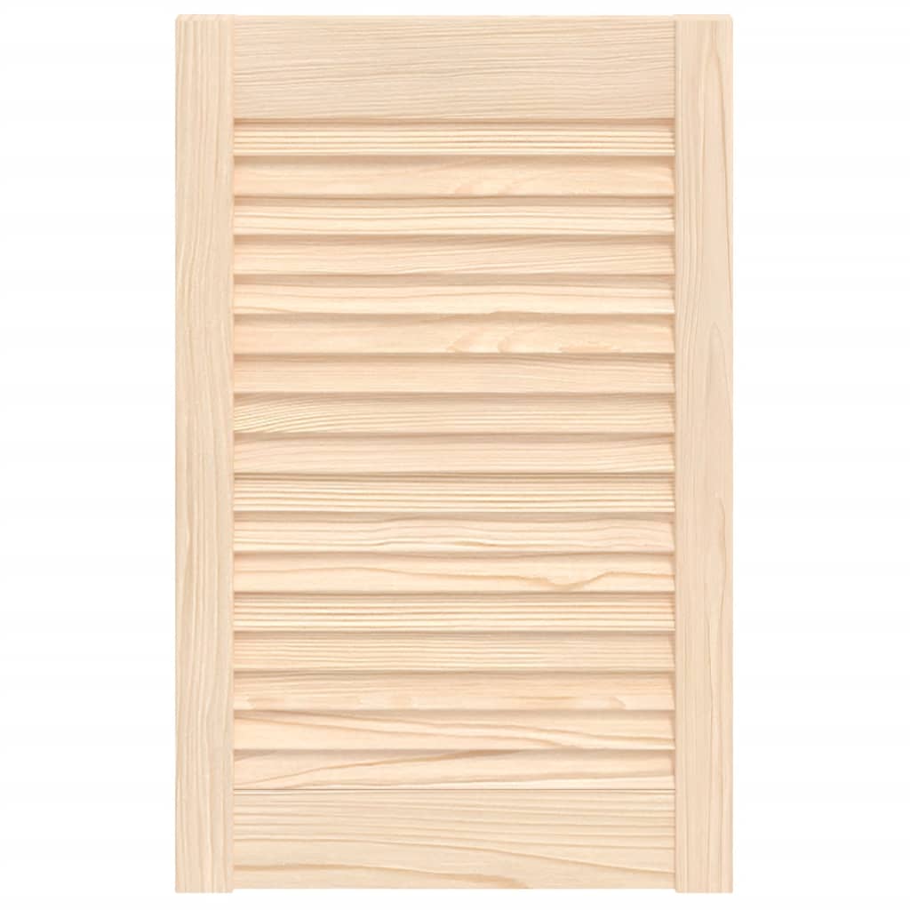 vidaXL Drzwi żaluzjowe do szafki, 61,5x39,4 cm, lite drewno sosnowe