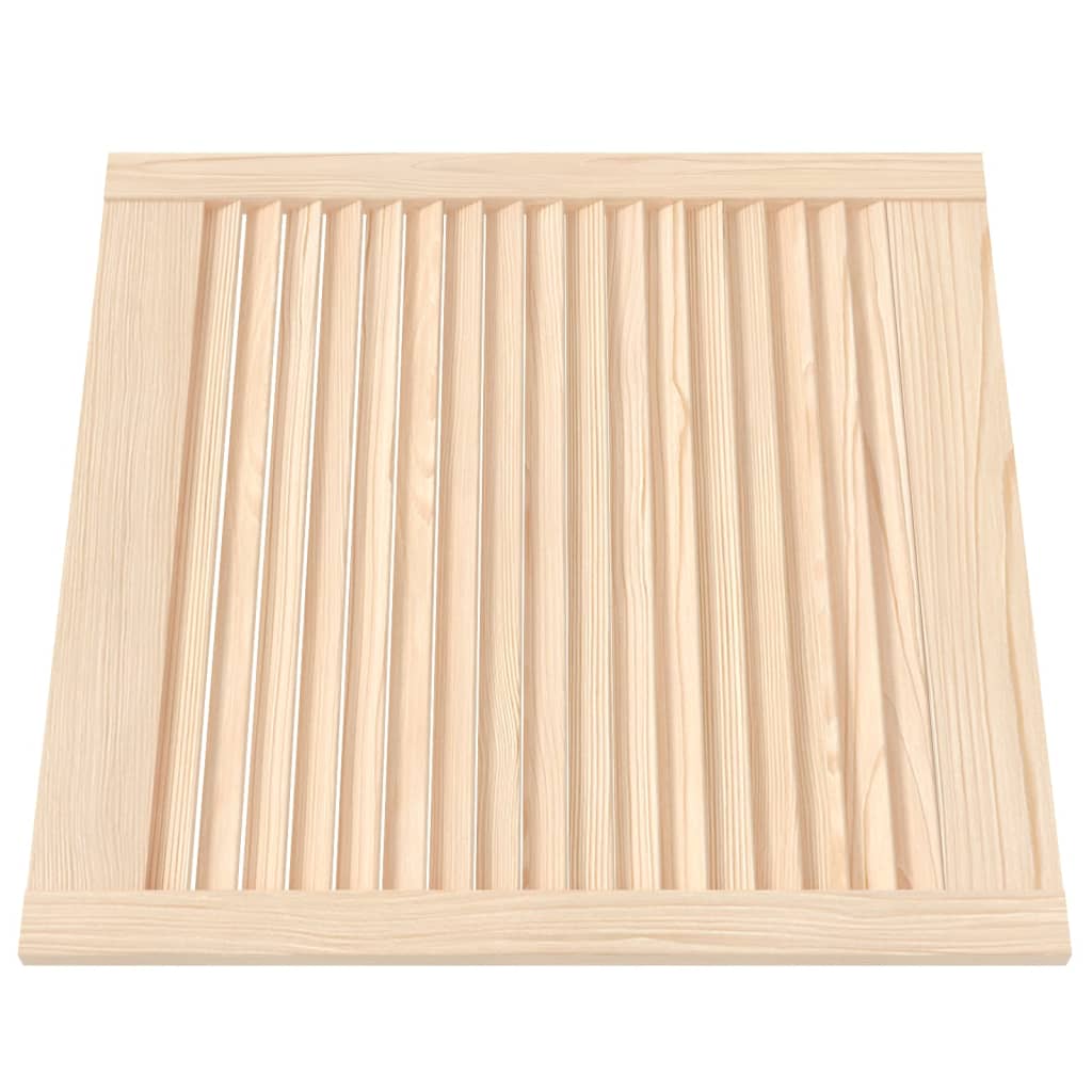 vidaXL Drzwi żaluzjowe do szafki, 2 szt., 61,5x59,4 cm, drewno sosnowe