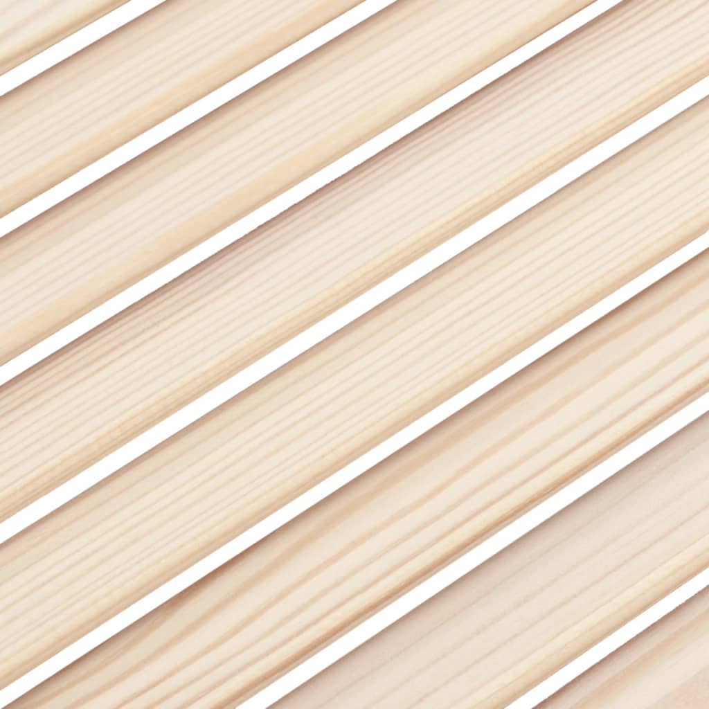 vidaXL Drzwi żaluzjowe do szafki, 4 szt., 61,5x59,4 cm, drewno sosnowe