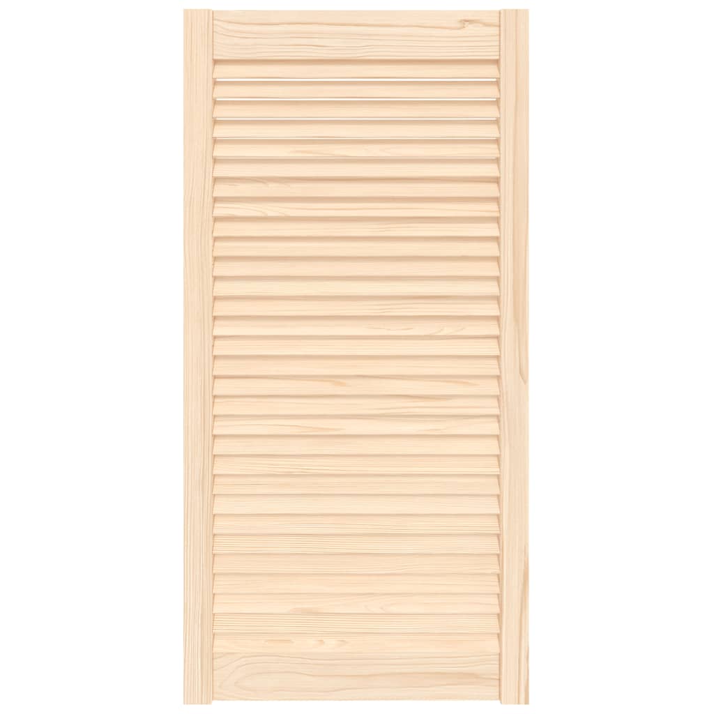 vidaXL Drzwi żaluzjowe do szafki, 99,3x49,4 cm, lite drewno sosnowe