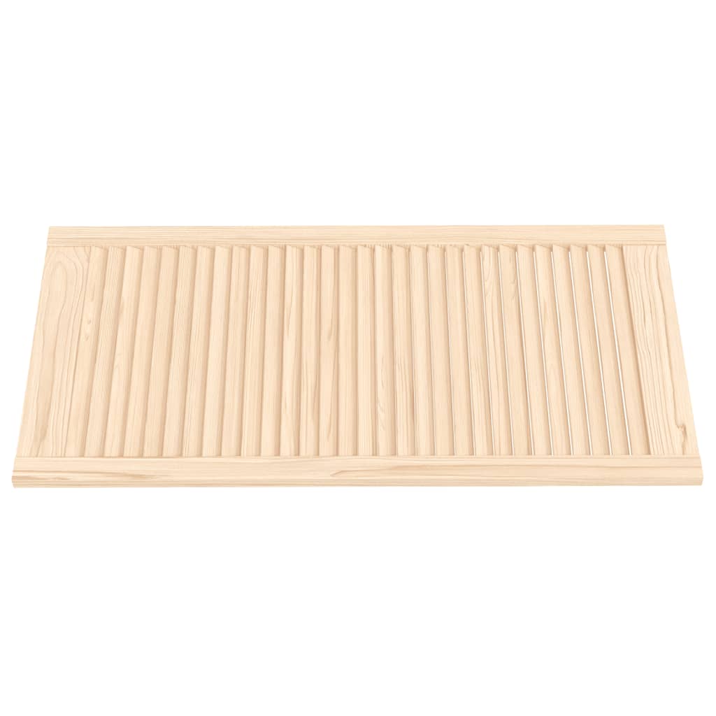 vidaXL Drzwi żaluzjowe do szafki, 2 szt., 99,3x49,4 cm, drewno sosnowe