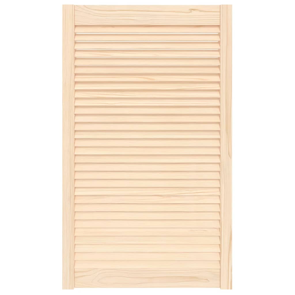 vidaXL Drzwi żaluzjowe do szafki, 99,3x59,4 cm, lite drewno sosnowe