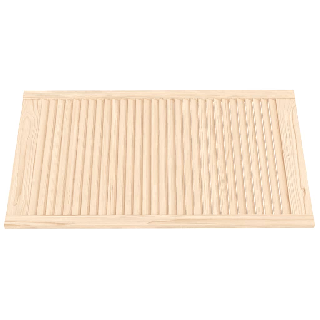 vidaXL Drzwi żaluzjowe do szafki, 4 szt., 99,3x59,4 cm, drewno sosnowe