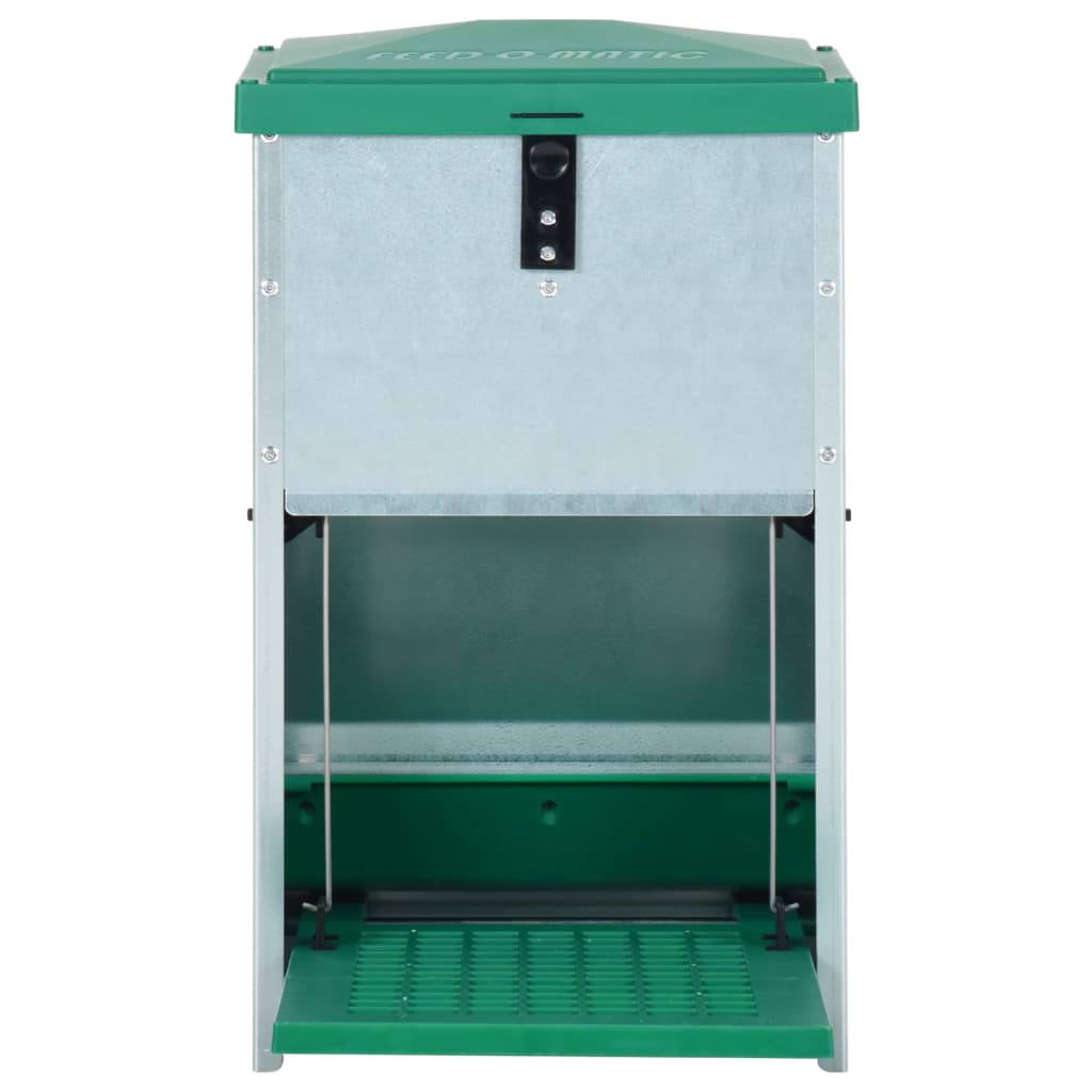 vidaXL Automatyczny karmnik dla drobiu Feedomatic z pedałem, 8 kg
