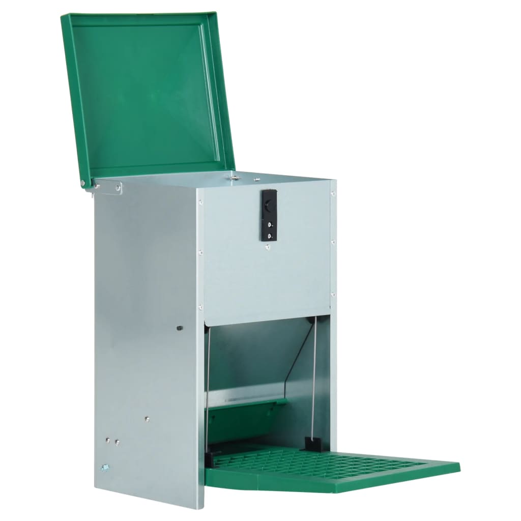 vidaXL Automatyczny karmnik dla drobiu Feedomatic z pedałem, 8 kg