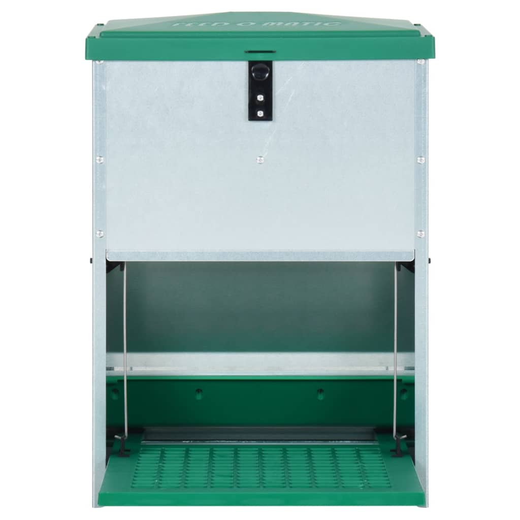 vidaXL Automatyczny karmnik dla drobiu Feedomatic z pedałem, 12 kg