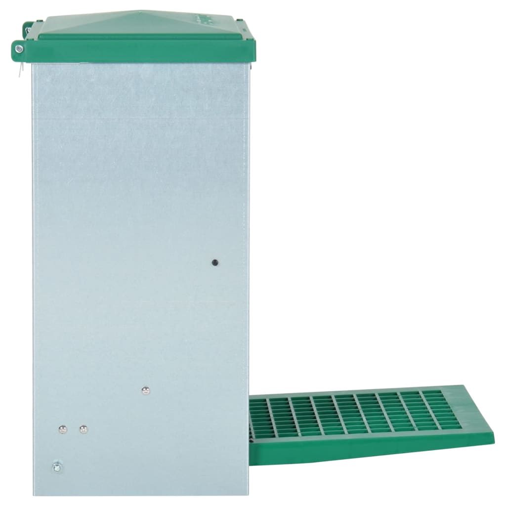 vidaXL Automatyczny karmnik dla drobiu Feedomatic z pedałem, 12 kg