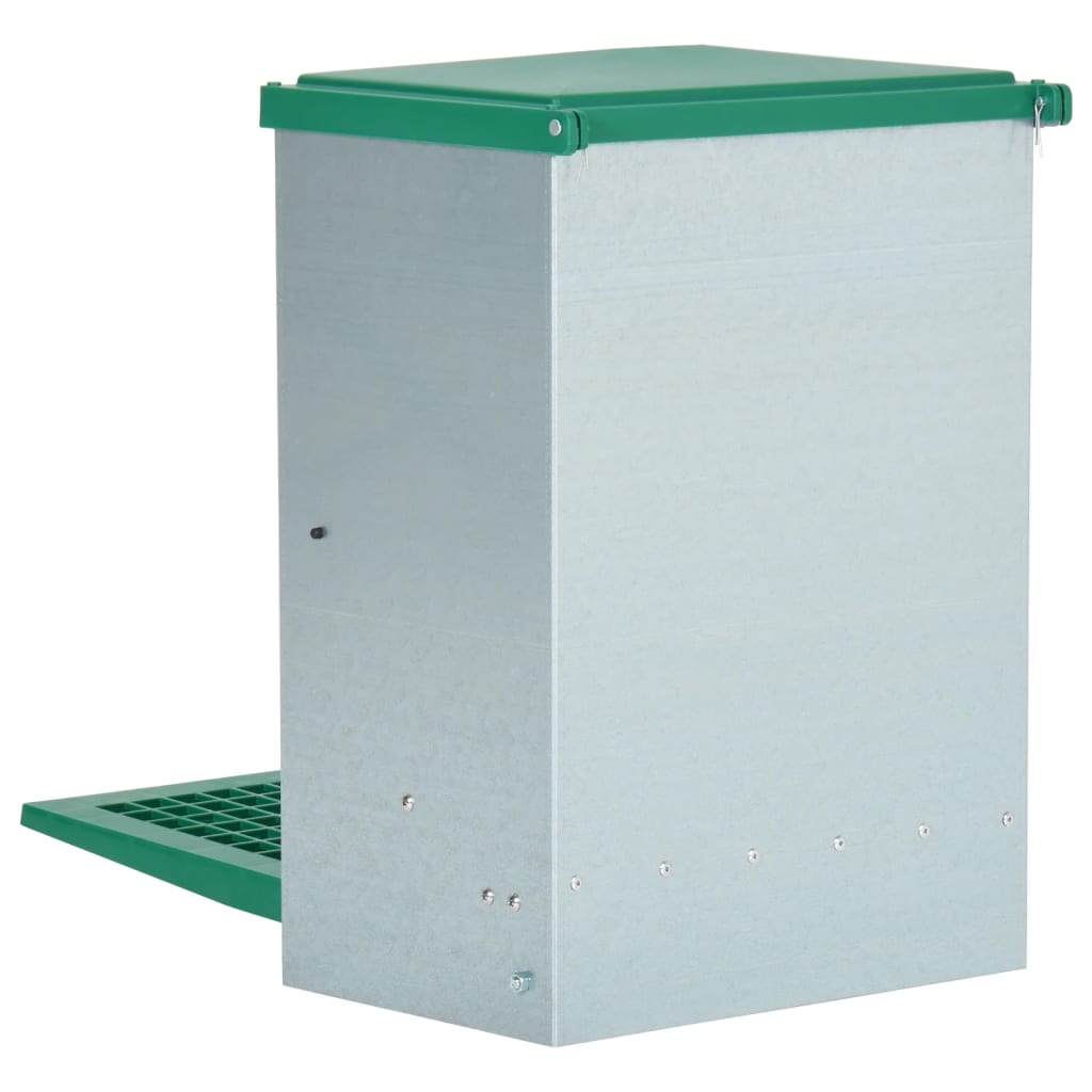 vidaXL Automatyczny karmnik dla drobiu Feedomatic z pedałem, 12 kg
