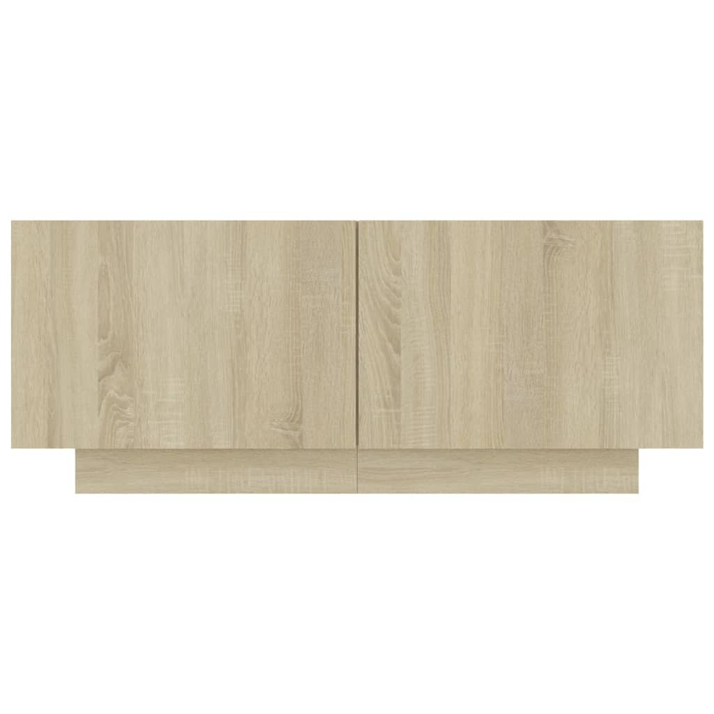 vidaXL Szafka nocna, dąb sonoma, 100x35x40 cm, płyta wiórowa