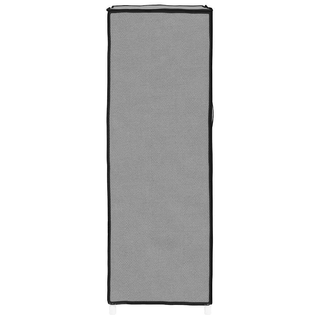 vidaXL Szafka na buty, szara, 60x28x90 cm, materiałowa