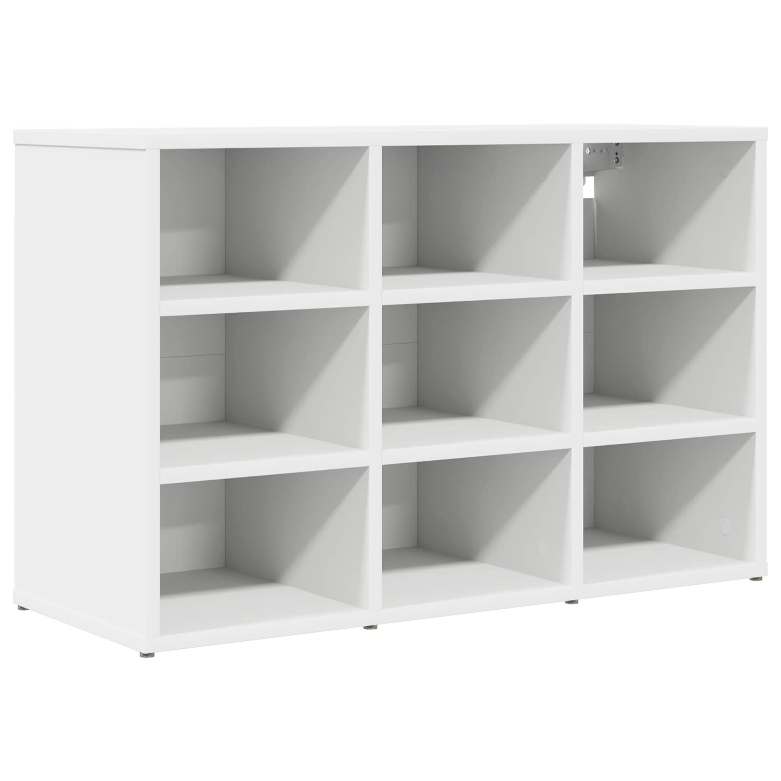 vidaXL Szafka na buty Biały 77,5 x 30 x 51 cm Materiał drewnopochodny