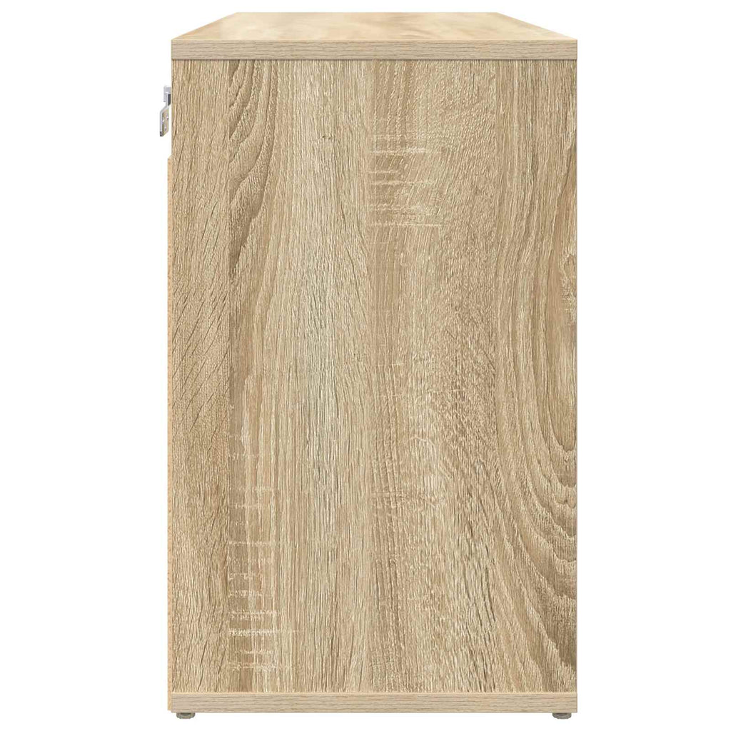 vidaXL Szafka na buty z półką Dąb Sonoma 77,5 x 30 x 51 cm